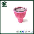 OEM factory made BPA free silicone coffee mug with lid